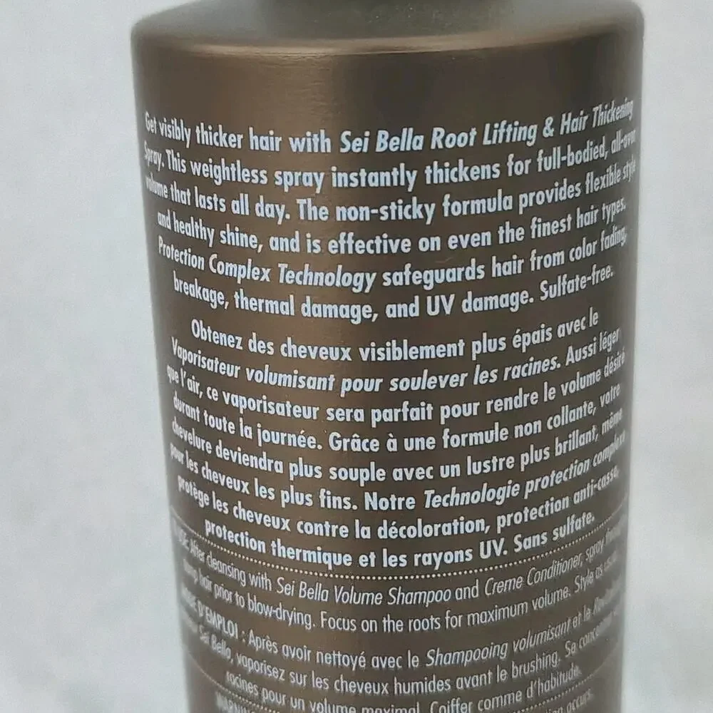 Melaleuca Bella Sei Luxury Daily Treatment Leave in Detangle Smooth Spray 8 Oz